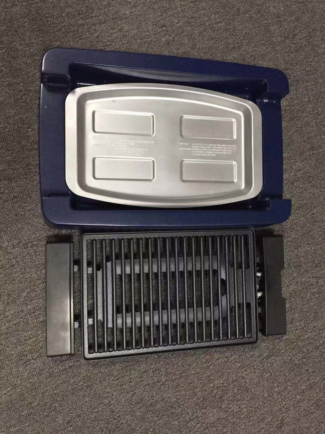Safe Smokeless Grill With Detachable Grill Plate , Adjustable Temperature Control