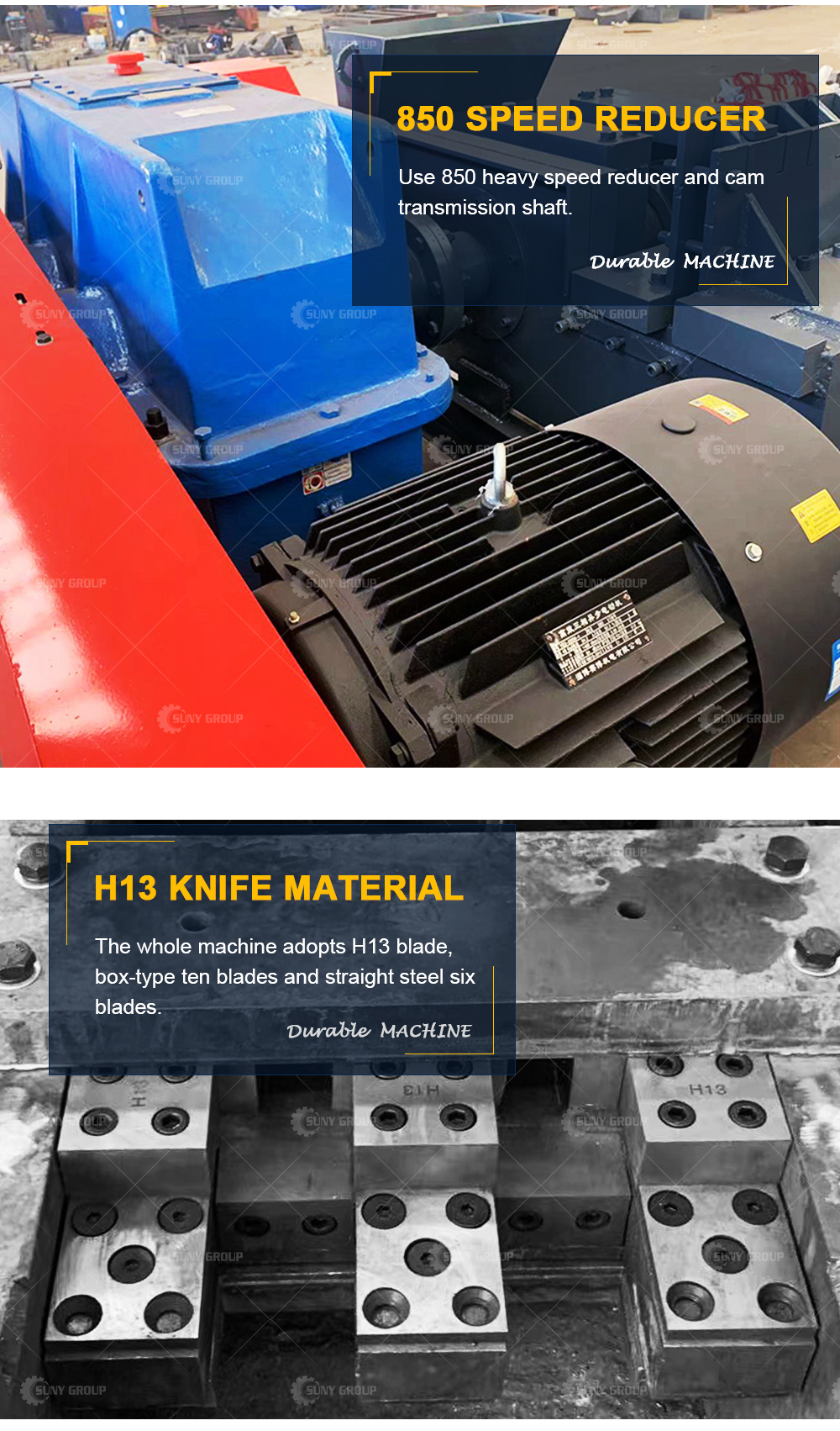 Motor Core Components Scrap Rebar Cutting Machine for Home and Steel Granule Recycling