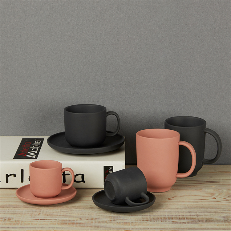 ODM Under Glazed Ceramic Plates Sets , European Style Matte Ceramic Dinnerware