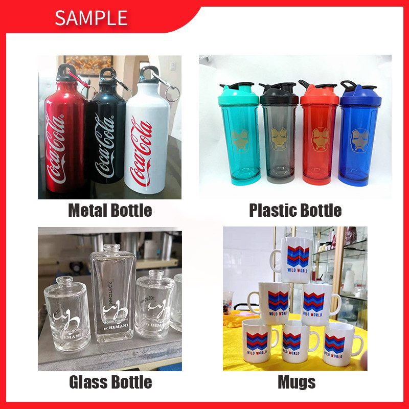 120kg Bottle Screen Printing Machine Max Printing Length 250x200mm
