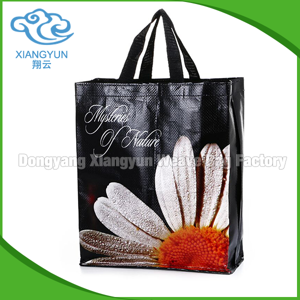 Foldable Grocery Shopping Bag Merchandise Reusable Pp Non Woven Lamination Bag