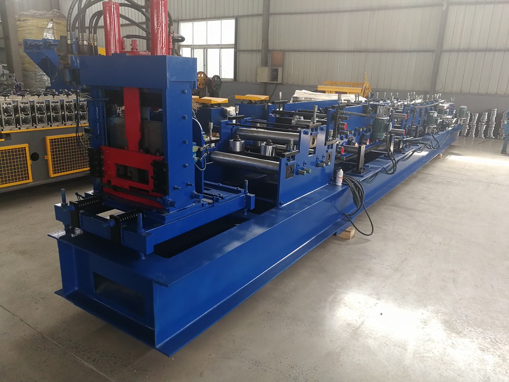 CE C Purlin Making Machine 20m/min GCr15 Chrome Plated