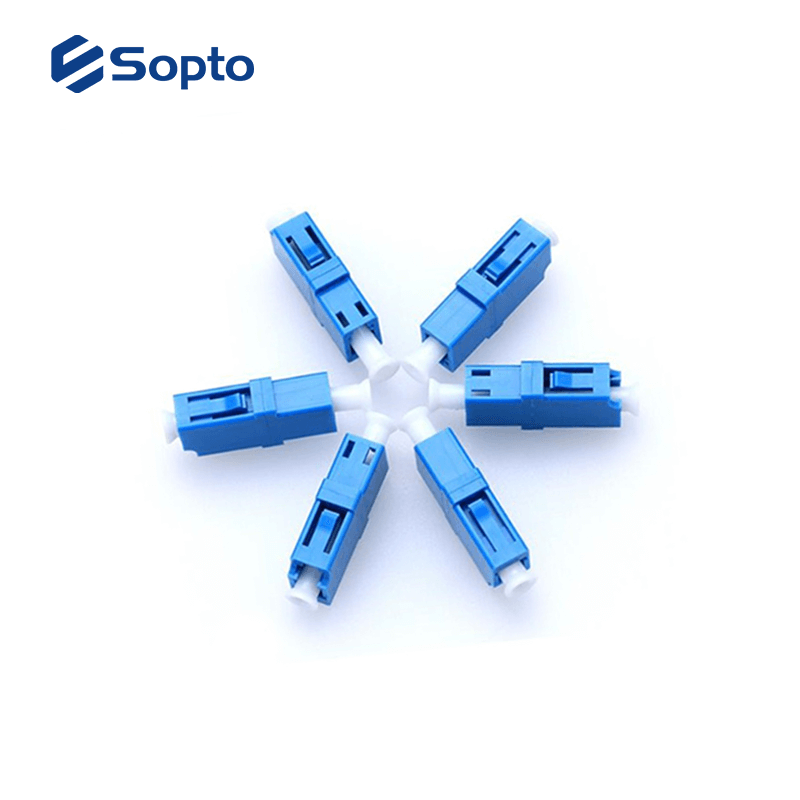 Simplex SC/SC Fiber Optic Cable Connectors Female To Female For Local Area Network