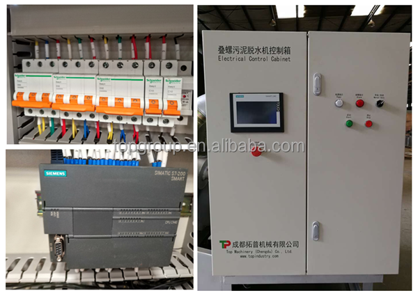 Straight TPDL Screw Press for Industrial Waste Water Treatment and Sludge Dewatering