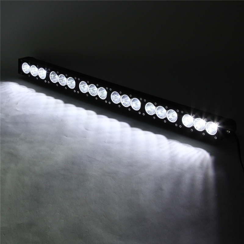 9-30 volt Cree single row Led light bar 10W PC LENS DHCB-L180SDC