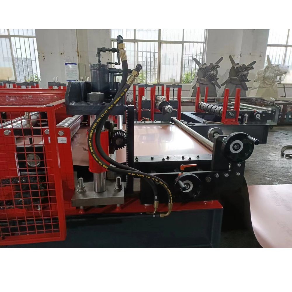 1220mm Feeding Width 0.3-0.8mm Thickness G550 Corrugated Roof Sheet Roll Forming Machine