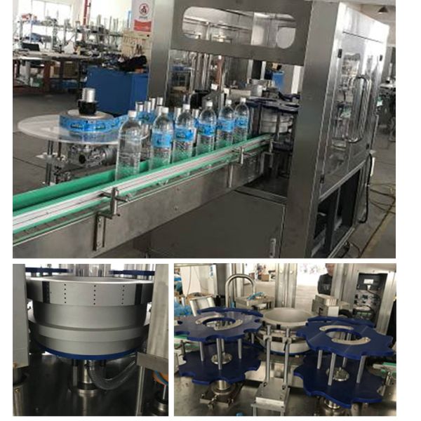 Chemical OPP Bottle Sticker Labeling Machine Small Glue Consumption