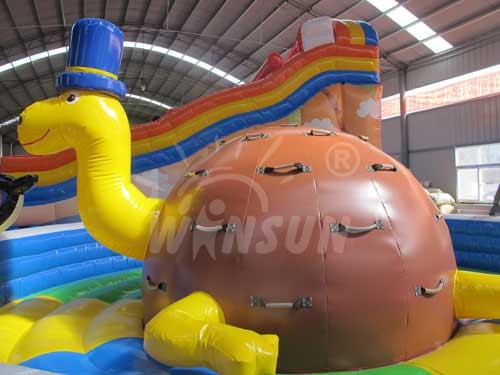 Commercial Grade Jump Bounce House Fire Retardant PVC Material Made