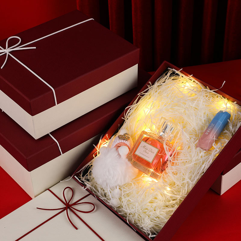 Custom Order Accepted Luxury Lid and Base Box for T Shirt Clothing Gift Packaging