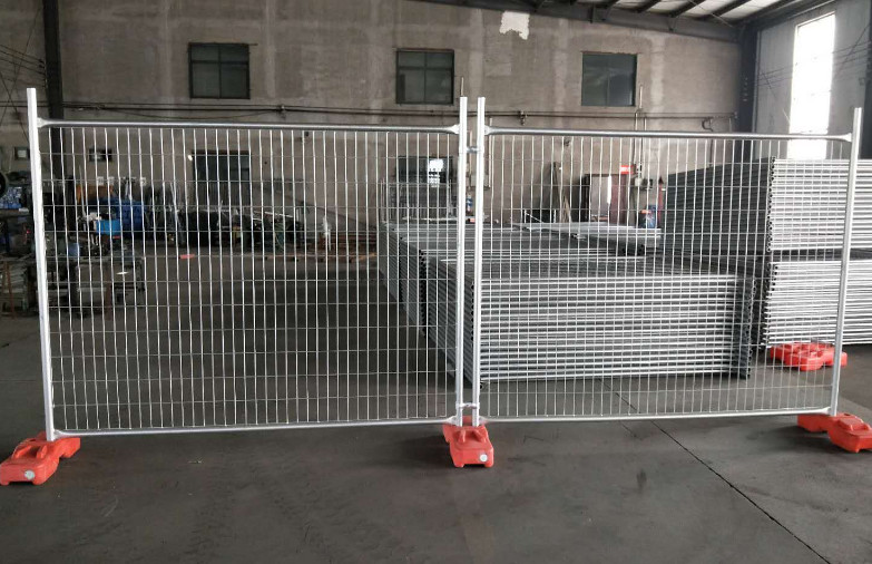 Welded Hot Dip Galvanized / Powder Coated Temporary Fence for Construction Site OEM