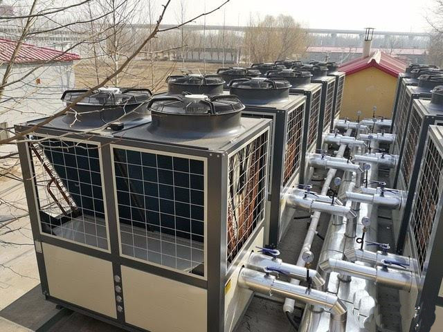 Safety Low Ambient Temperature Heat Pump 2.8 - 30 KW With Shell Heat Exchanger