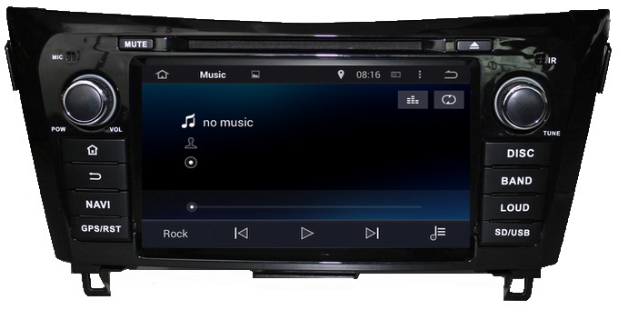 Ouchuangbo Car GPS Stereo DVD Multimedia Kit for Nissan QashQai /X-Trail 2014 Android 4.4 3G Wifi Bluetooth OCB-8052D