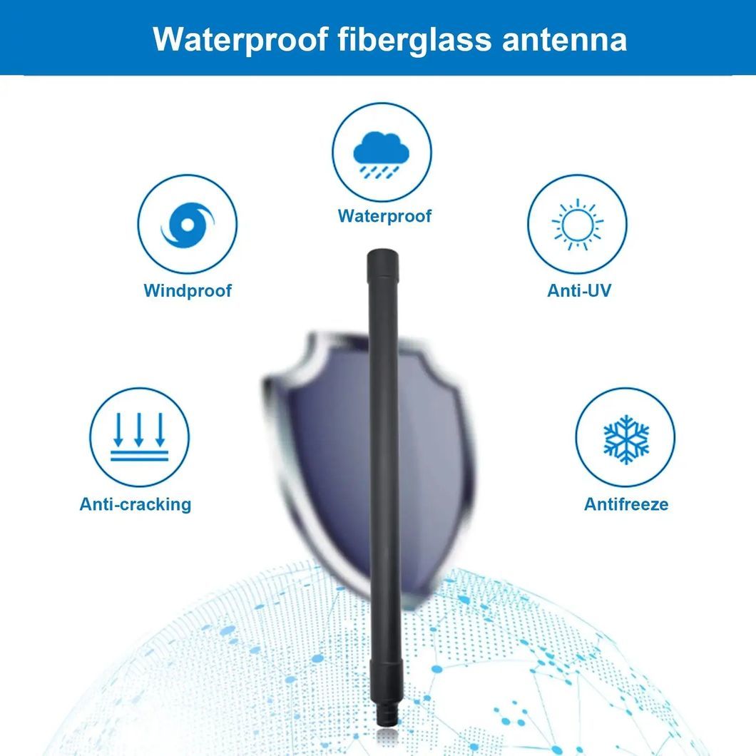 1.2g 32mm Diameter 60cm Drone Omnidirectional Digital Transmission Antenna Outdoor Waterproof Fiberglass Antenna for Uav