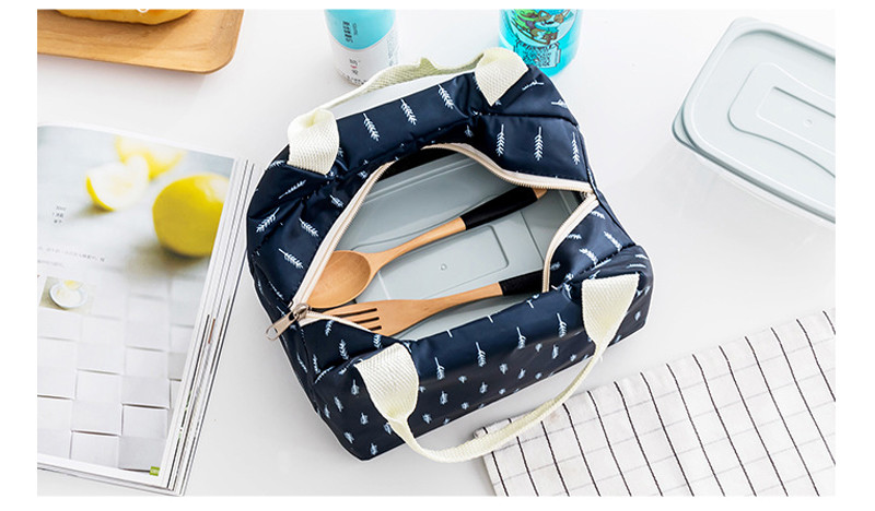 Shockproof 6mm PE Padding Cool Lunch Bags Adults