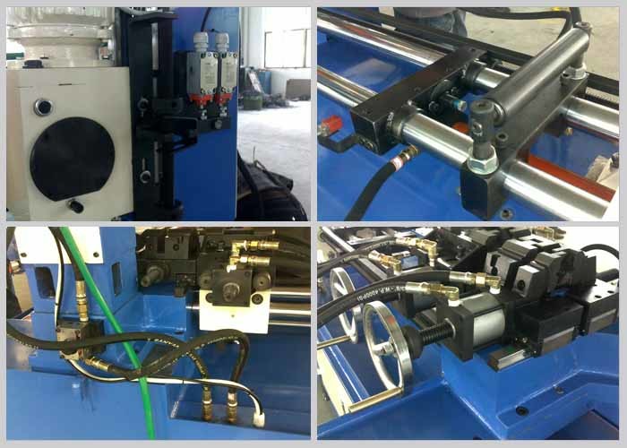 High Precise Automatic Pipe Cutting Machine Low Noise With Metal Circular Sawing