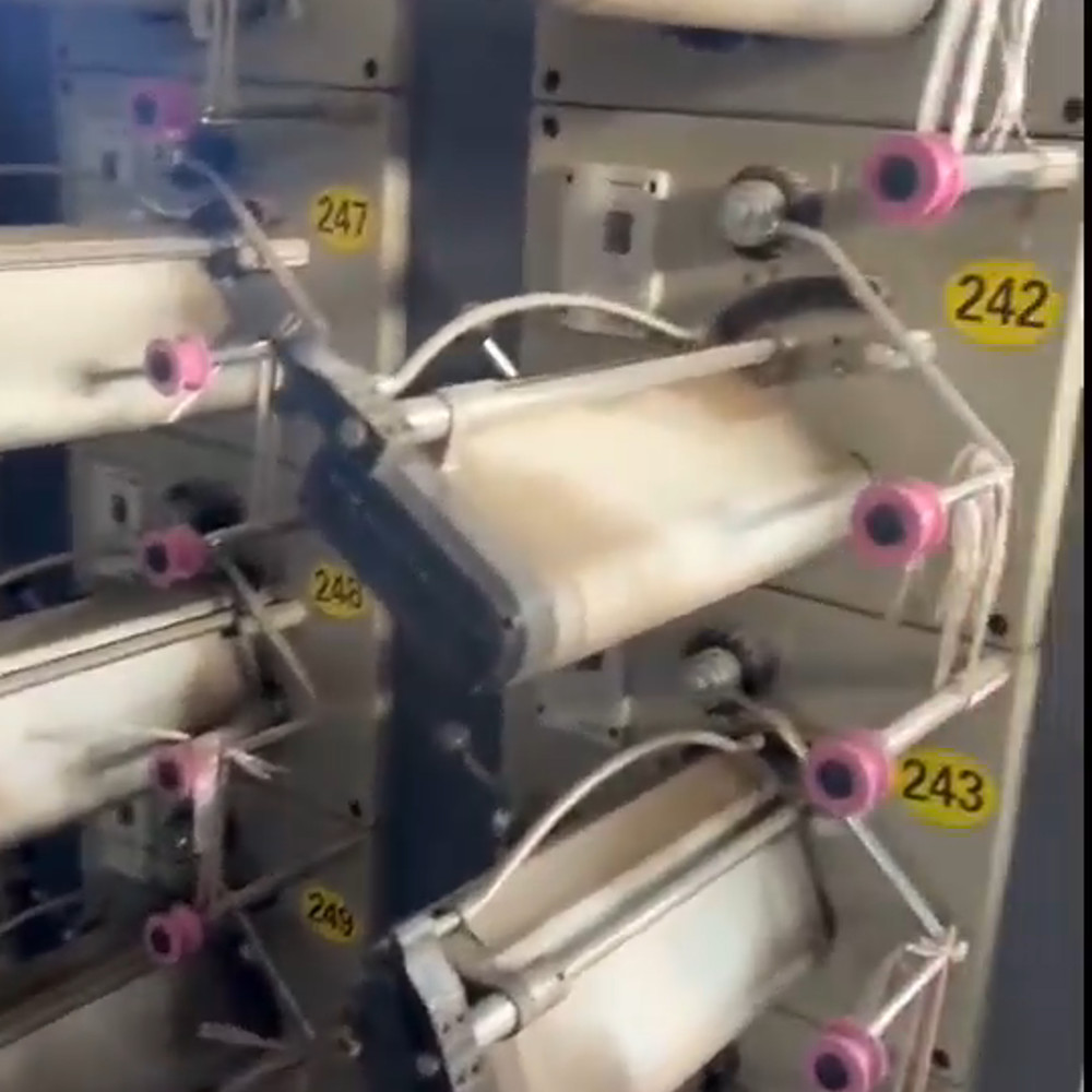 High Speed Used Winding Machine For Yarn Stretching Extrusion Line Plastic Metal