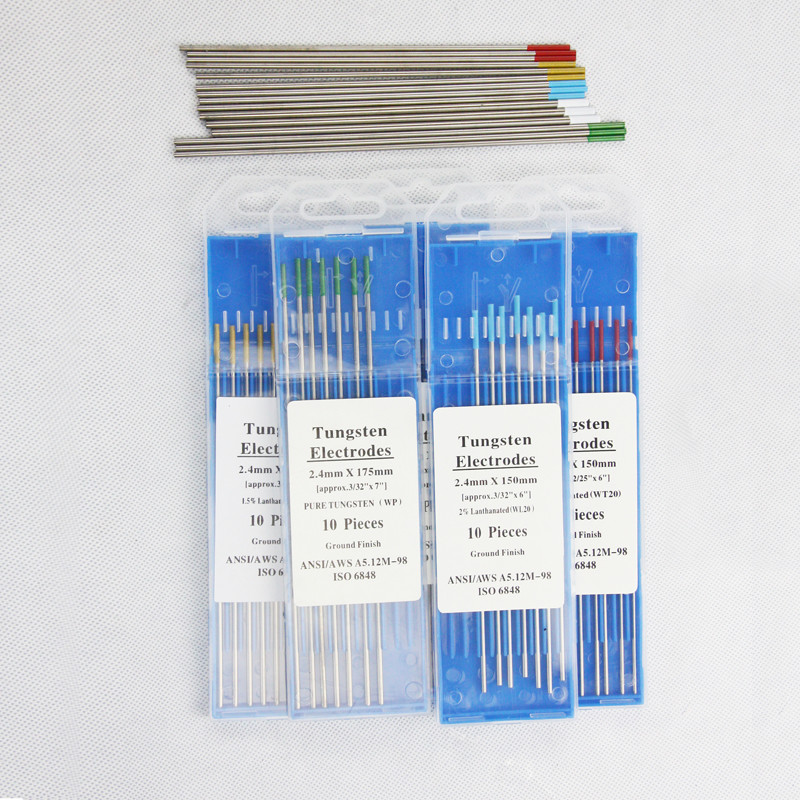 Durable WT20 Tungsten Welding Electrodes Easy Operated For TIG Welding