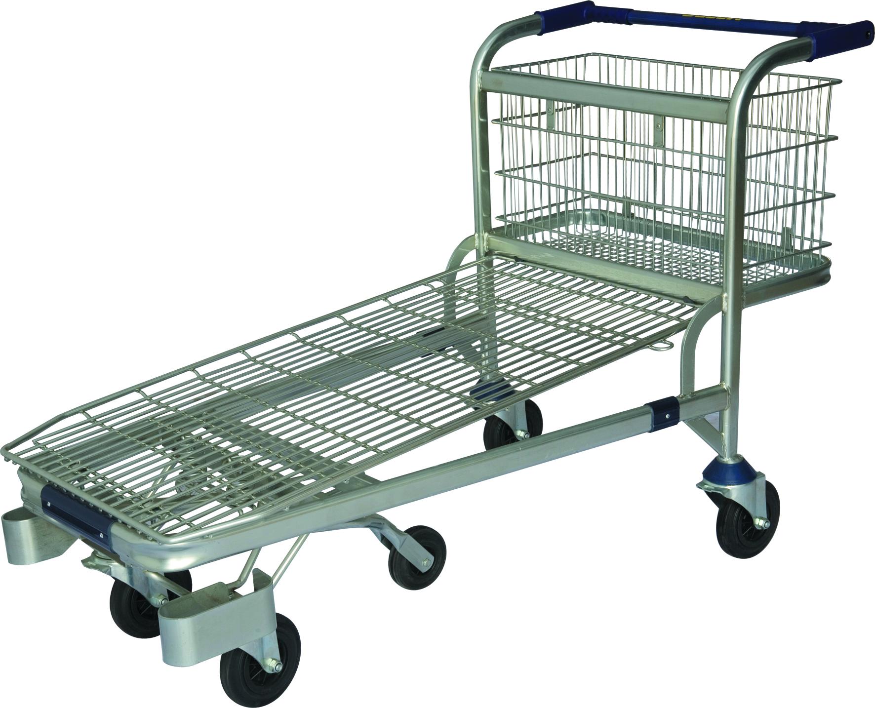 Wholesales supermarket/warehouse cargo trolley logistic cart