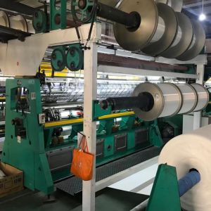 Numerical multi bar lace raschel warp knitting machine