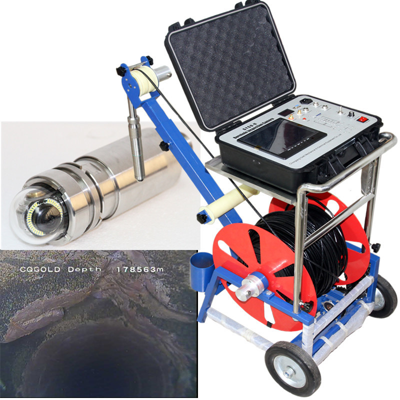 Vertical Well Inspection Camera with HD screen