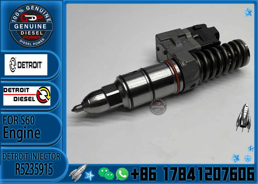 Diesel Fuel Injector R5235915 For Engine 6067GK60 Of Advance Agco Autocar Ford Freightliner Kenworth Peterbilt Vo