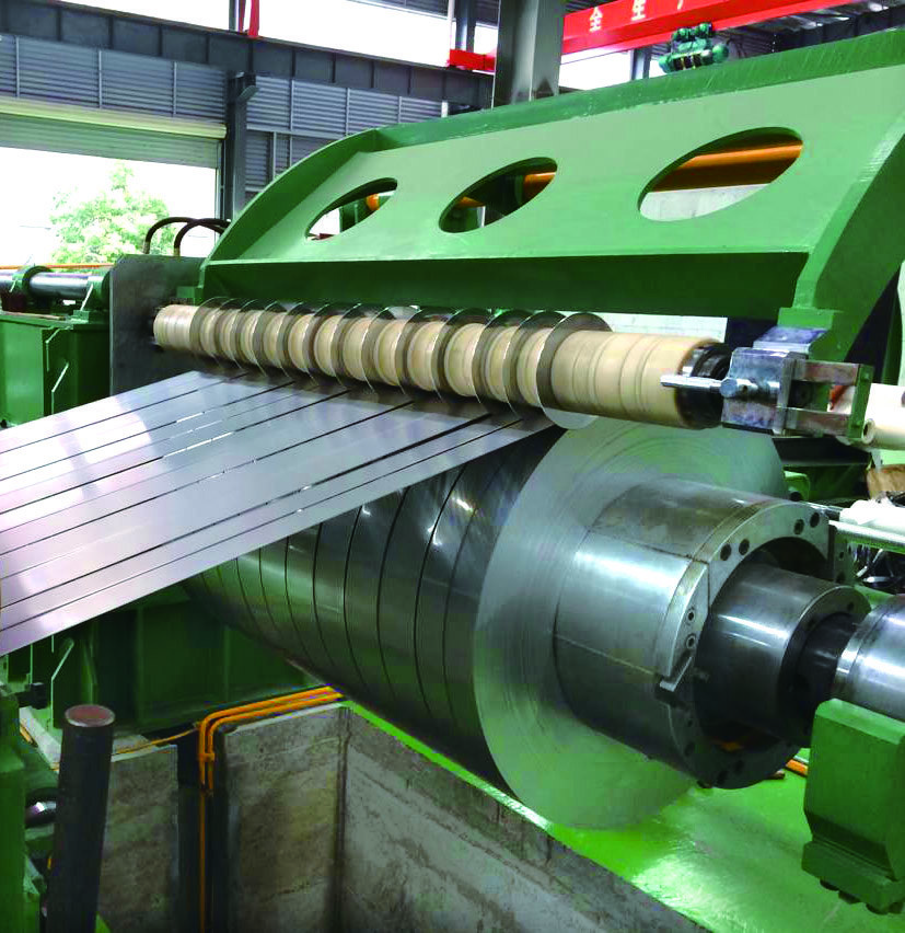 GI PPGI Coil Slitting Line / Galvanized Steel Strips Metal Slitting Machine For Coil Cutting