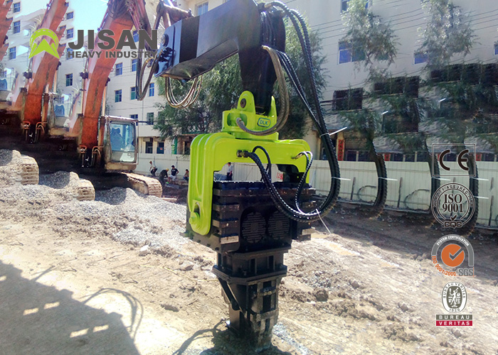 Vibratory Pile Drive Hammer Drill Bit Set Excavator Sale OEM Service CE SGS Hydraulic Pile Driver