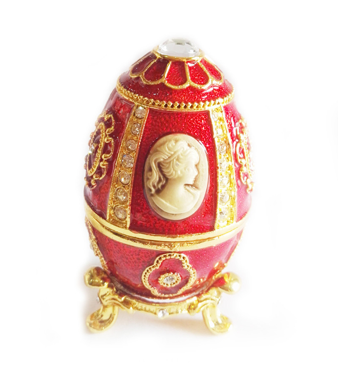 Faberge egg jewelry trinket boxes easter eggs jewelry box vintage home decor Christmas gifts decoration Russian Craft
