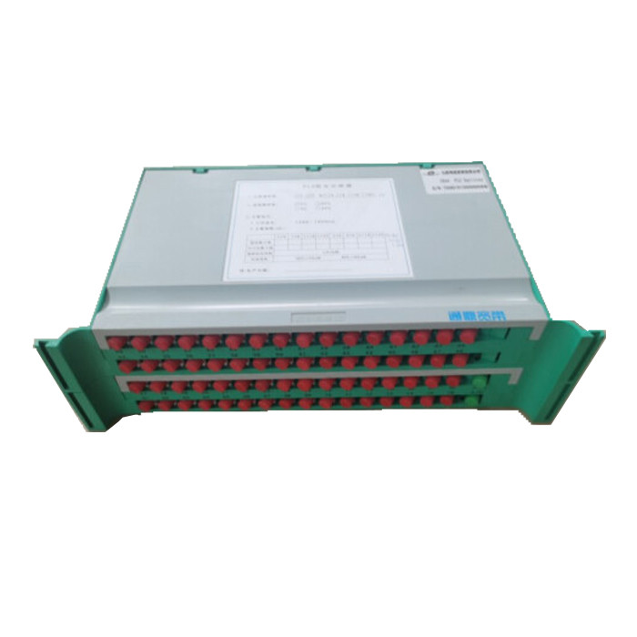 Optic PLC Splitter 1x4 1x8 Tray Type Optical Splitter
