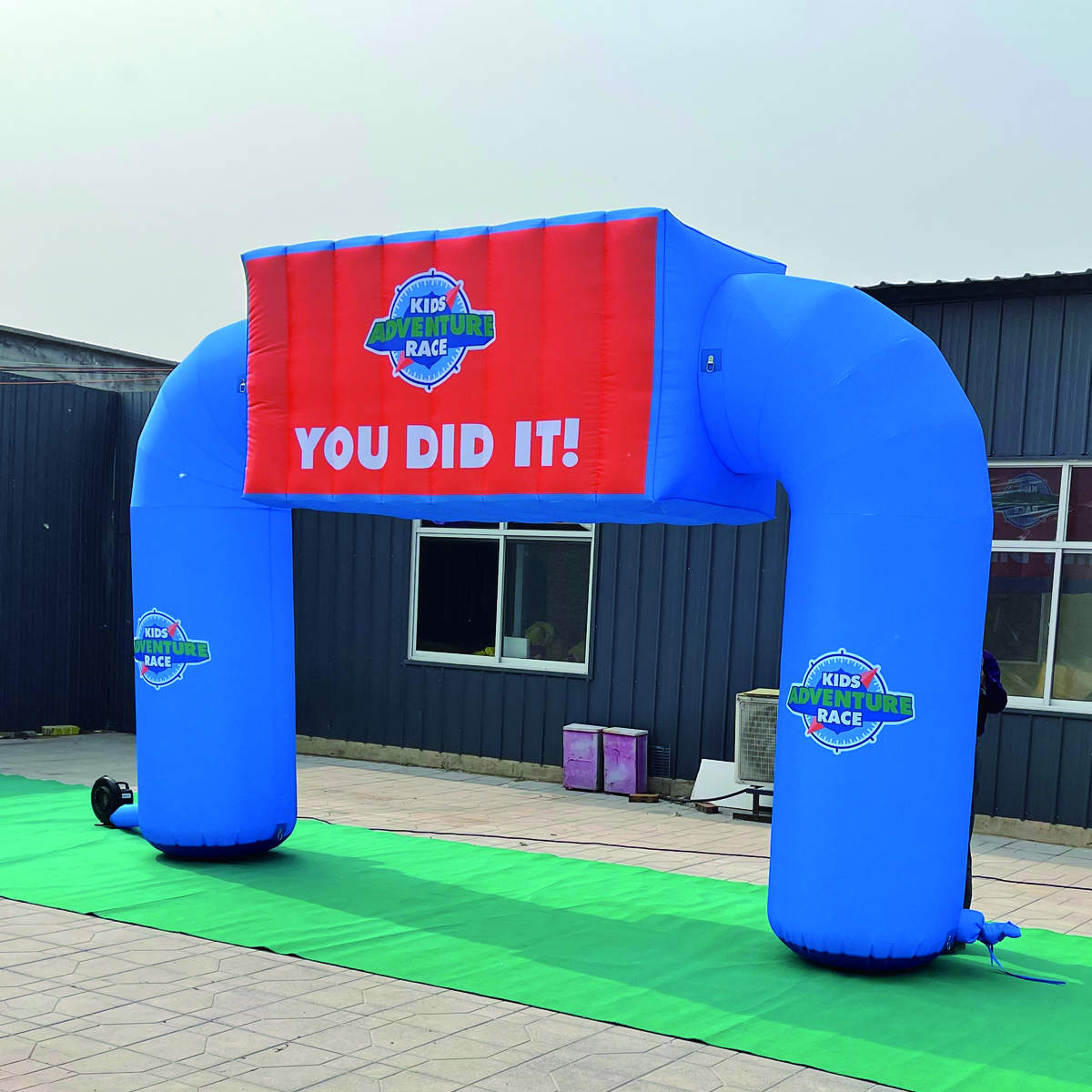 outdoor activities events oxford Christmas decoration inflatable arch