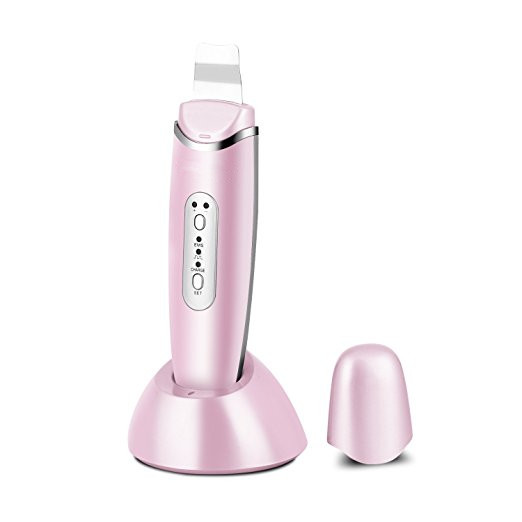 Rechargeable Multifunction Beauty Device , Ultrasonic Skin Cleaner