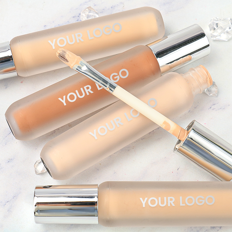 Longwear Concealer Custom Your Logo Full Coverage Face Makeup Matte Finish Liquid Creamy Concealer Foundation