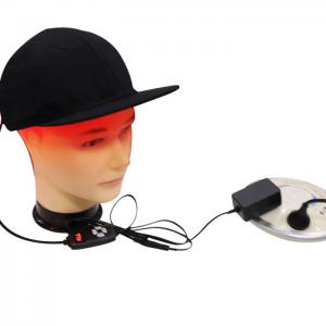 China 660nm 850nm Red Laser Helmet , Portable Red Light Hat Hair Growth on sale