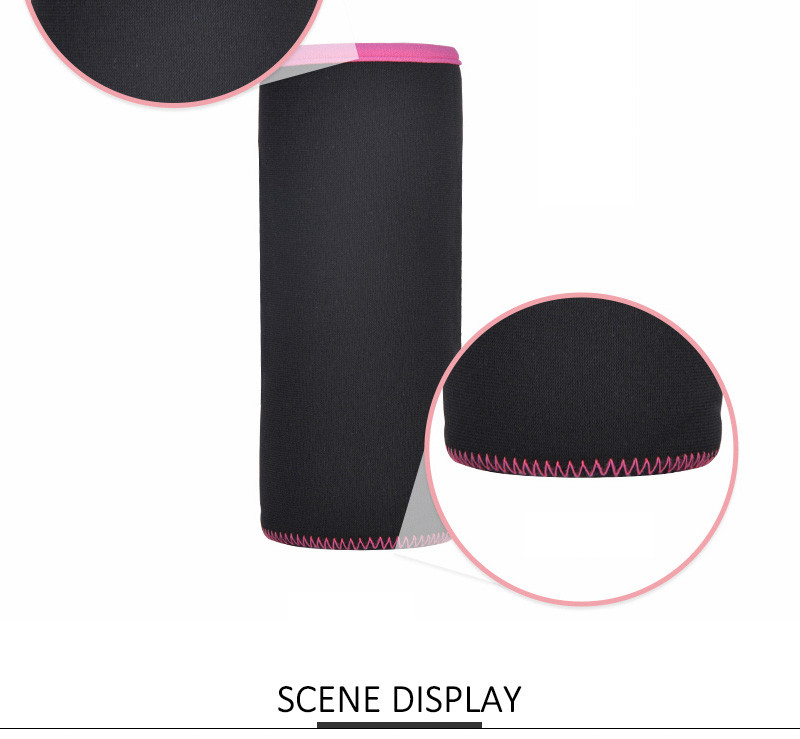 Solid Color Insulated Neoprene Water Bottle Cover