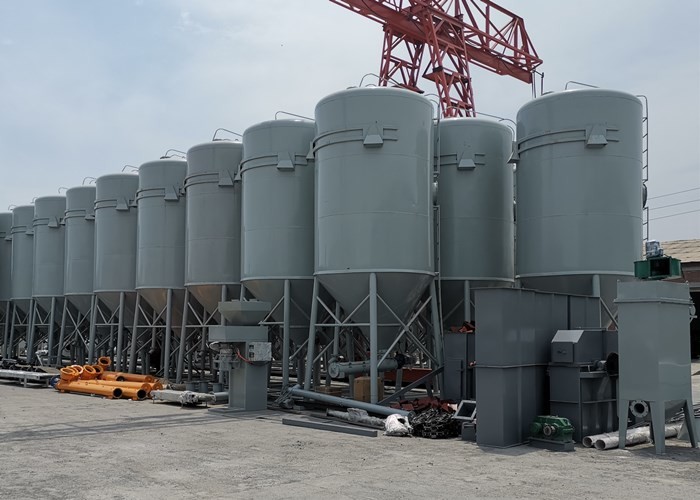 Steel Grade Grain Storage Silo Hopper Bottom Cereal Silos For Cattle Feed