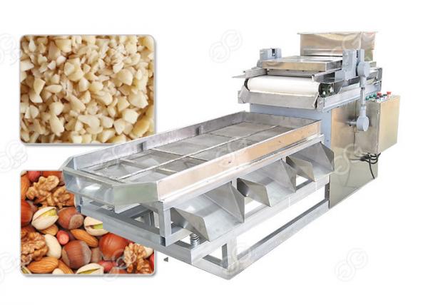 Quality Commercial Nut Cutter Machine , Electric Nut Chopping Machine 2700*1000*1350 Mm for sale
