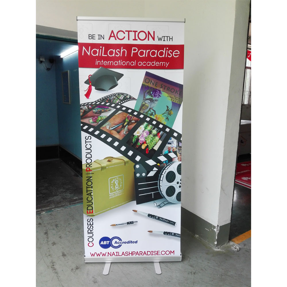 aluminum alloy roll up banner