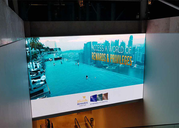 Waterproof IP31 Led Wall Display Screen Indoor SMD1515 Ultra Wide View Angle