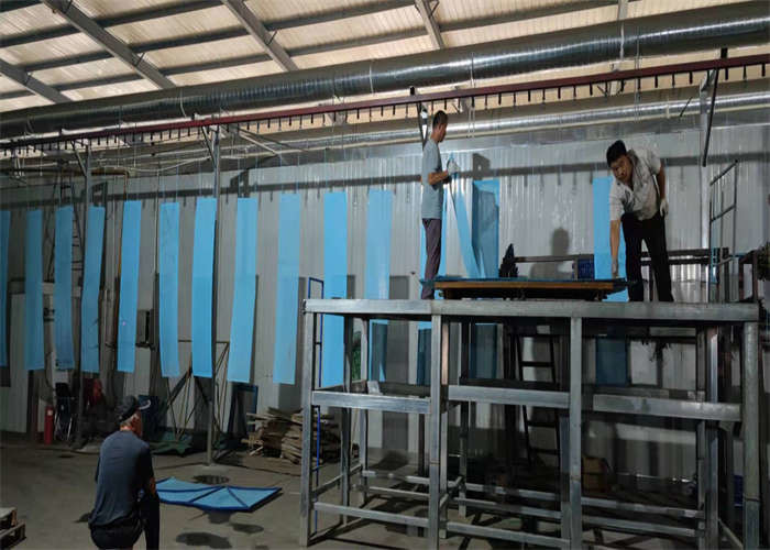 Protective Perforated High Rise Safety Screens Construction 1.5m*5m