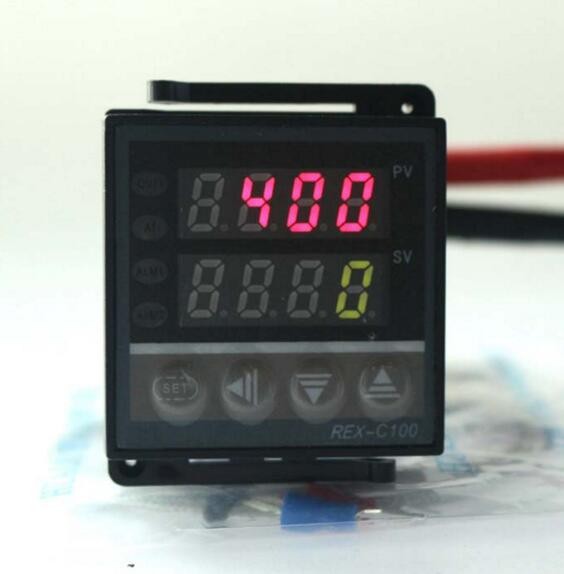 ual PID Thermostat Regulator SSR Output Digital PID Temperature Controller REX-C100 0-400C