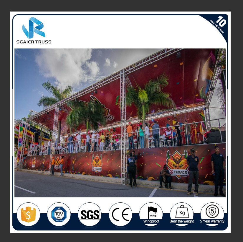 Road Car Park Barriers For Traffic , Aluminum Alloy Crowd Control Fencing