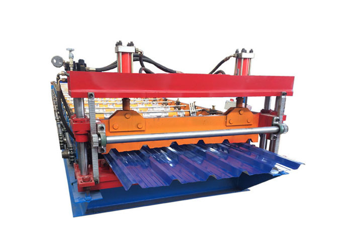 Roofing sheet metal roll forming machine for color roof making any length