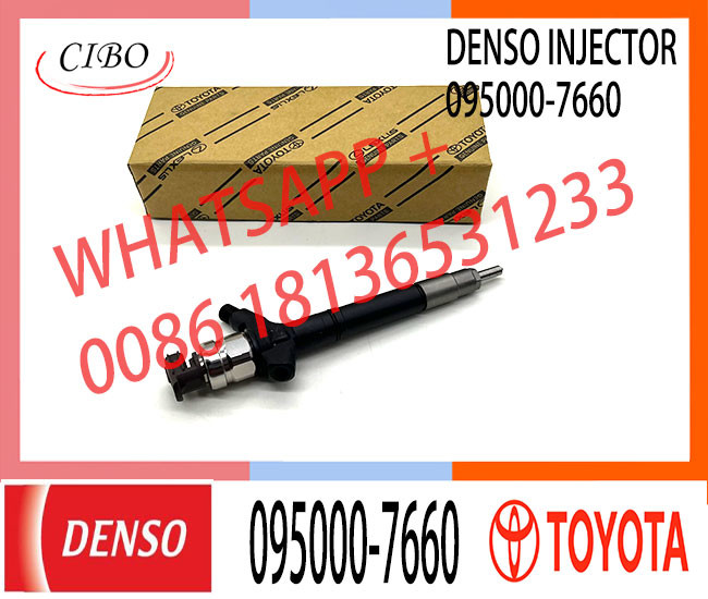 Common Rail Fuel Injector 23670-0R190 Diesel Fuel Injector 095000-7660 Neutral Remain Injector 23670-0R190