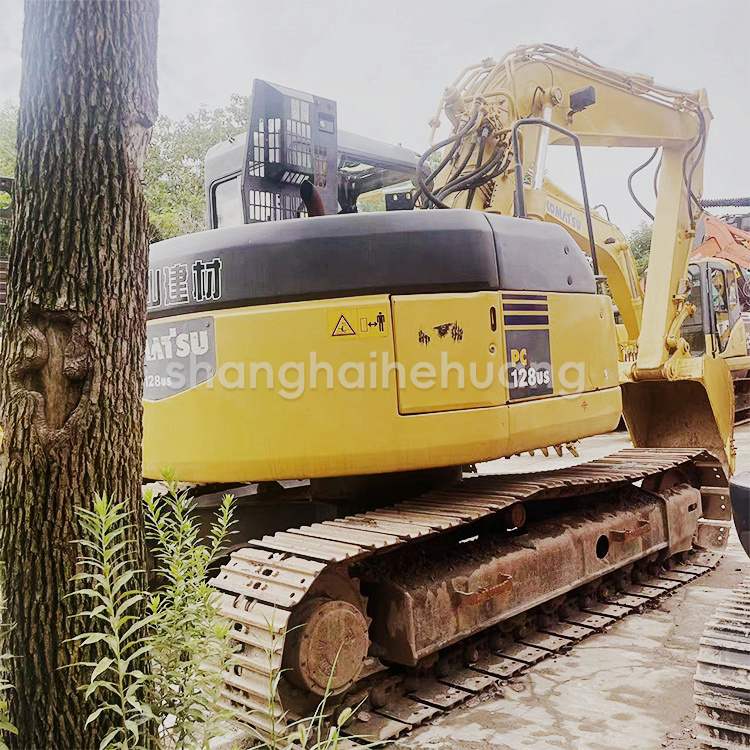 64KW Second Hand PC128 Excavator Imported Original Komatsu 128 With Hydraulic Pump