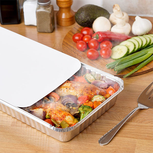Foil Takeaway Containers with Lids Foil Chafing Dish Foil Platter Trays