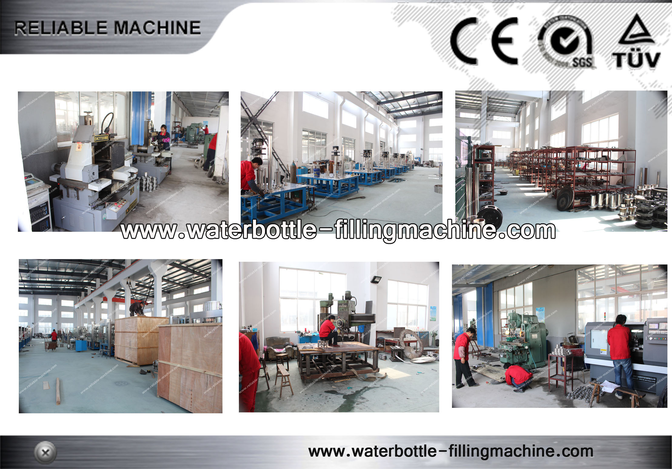 Bottle Feeding Sorting Shrink Wrap Packing Machine For Purified Water / Milk