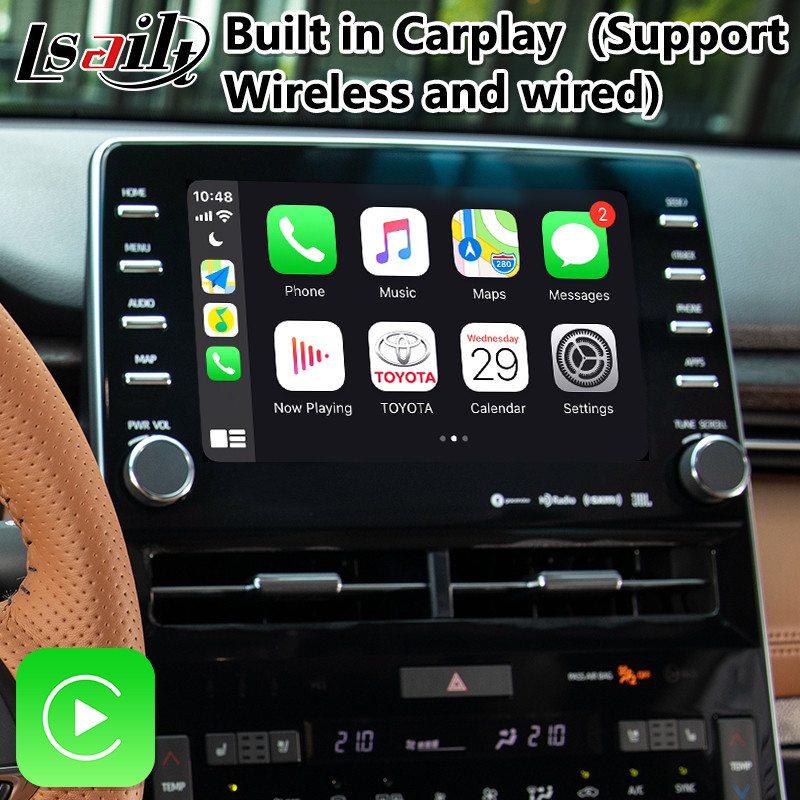 Android Video Interface Box for Toyota Avalon Camry RAV4 Majesty With Wireless Carplay