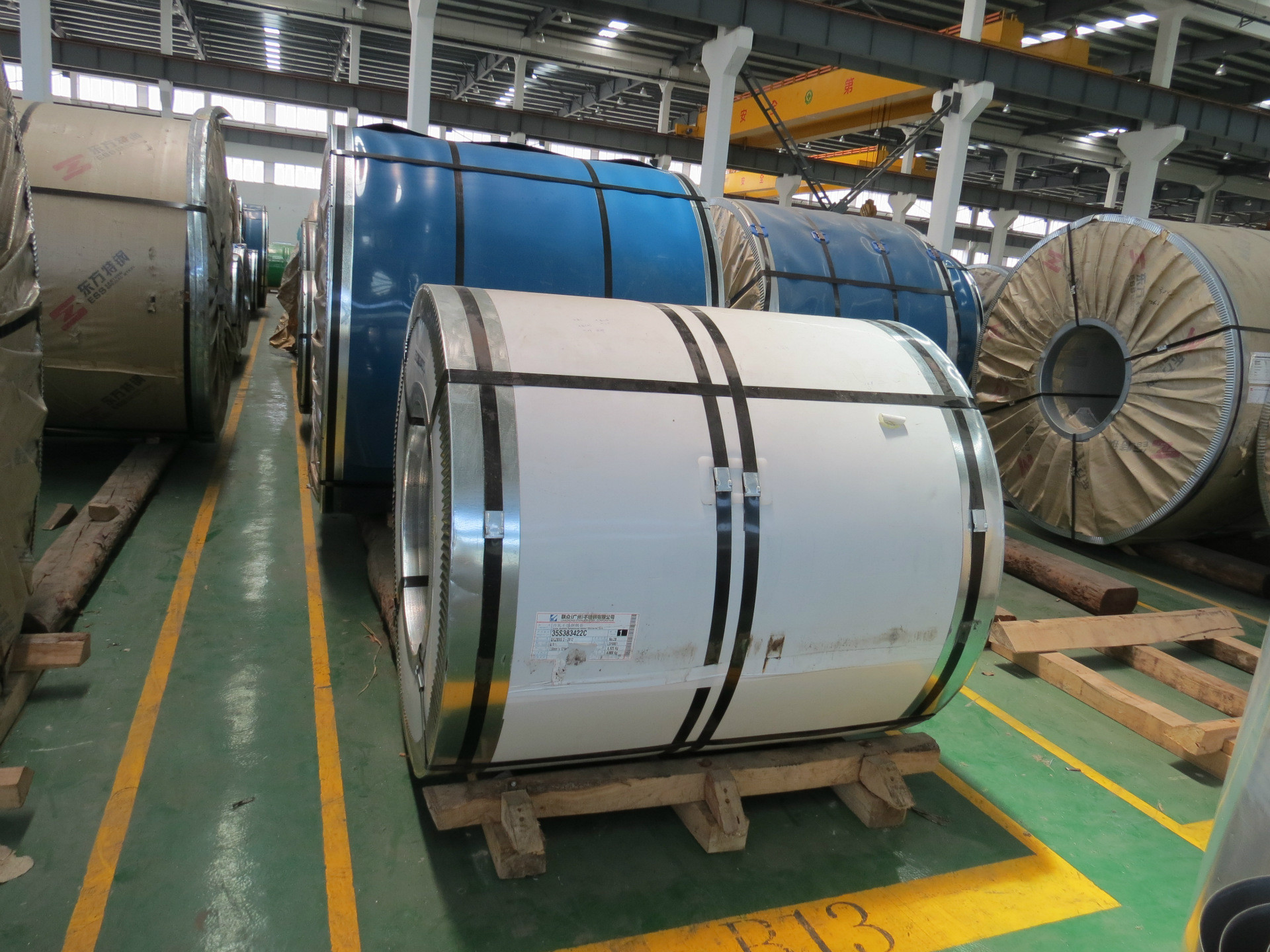 Cold Rolled Galvanized Steel Coils 600MM - 1500MM Width DX51D DX51D+Z