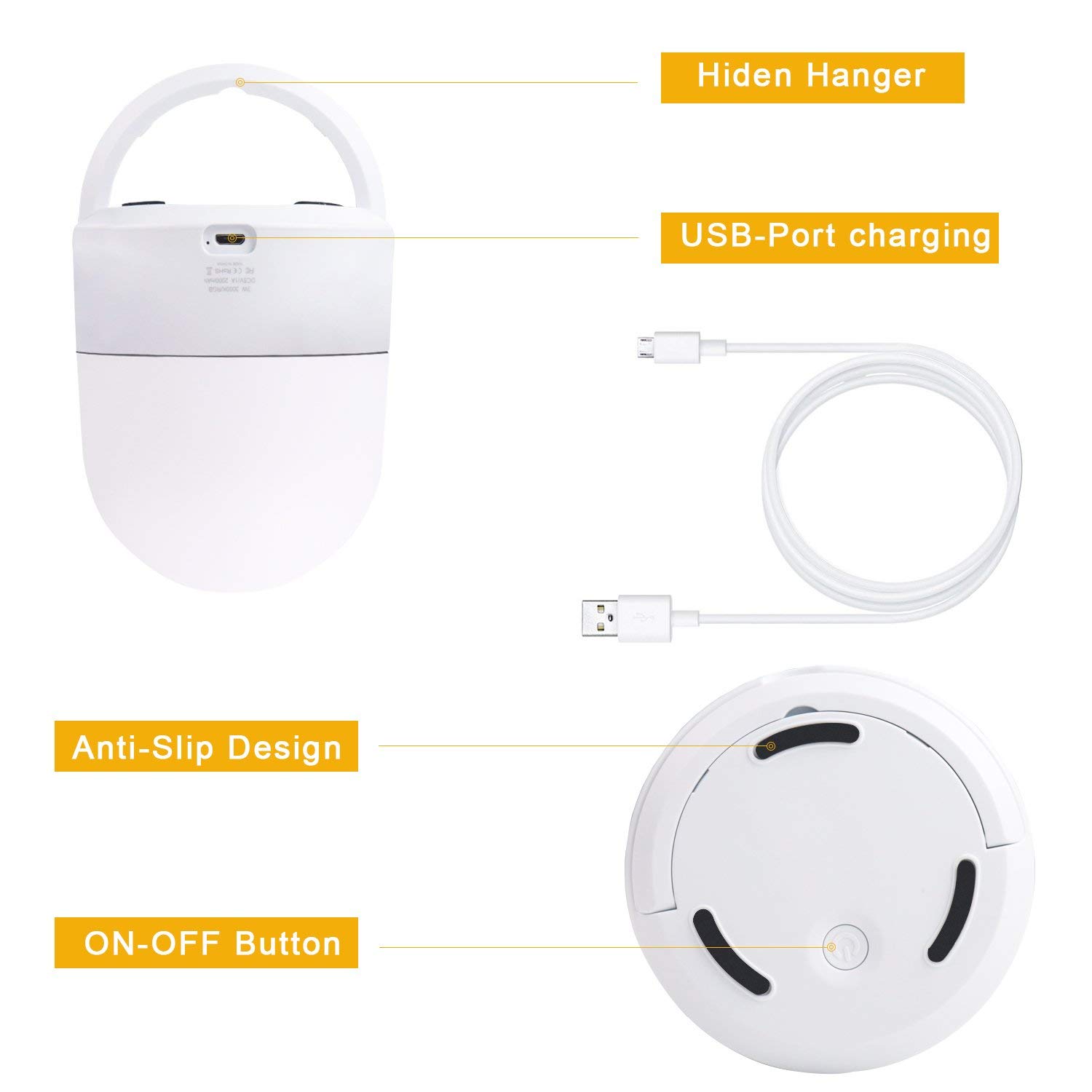 360 degree rotating night light
