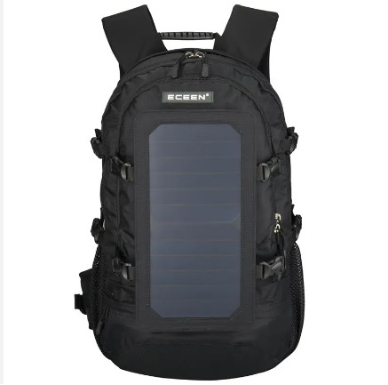 Waterproof Hiking Solar Panel Backpack With USB Charger Solar Panel For Digital Products Backpack